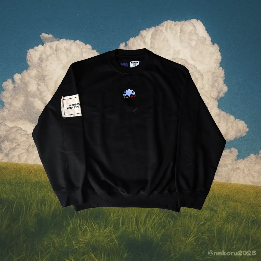 "suprass your limits" jumper