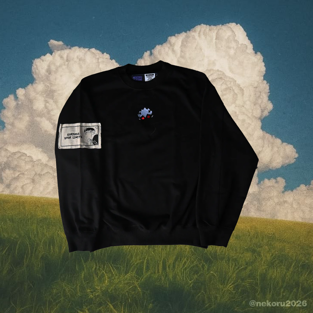 "suprass your limits" jumper