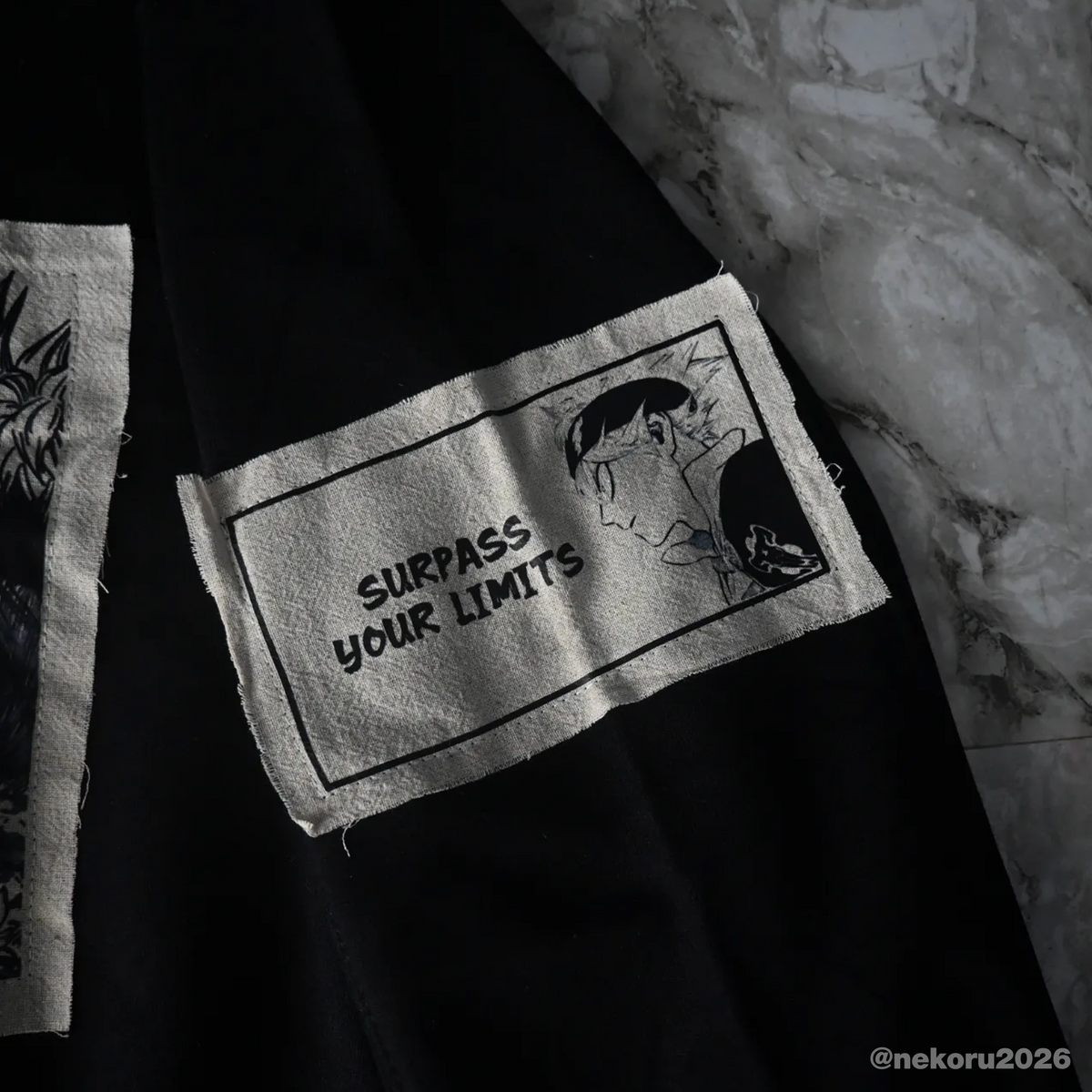 "suprass your limits" jumper